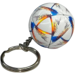 Pelota de Futbol - Llavero Pelota Mundial 2022 "Al Rihla" Azul/Naranjo