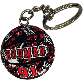 Dennis Rodman Chicago Bulls - Llavero Pelota de Basketball