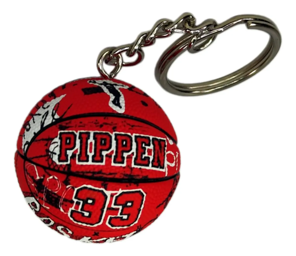 Llavero Pelota Basket - Scottie Pippen Scottie Pippen Chicago Bulls - Llavero Pelota de Basketball - Imagen 1