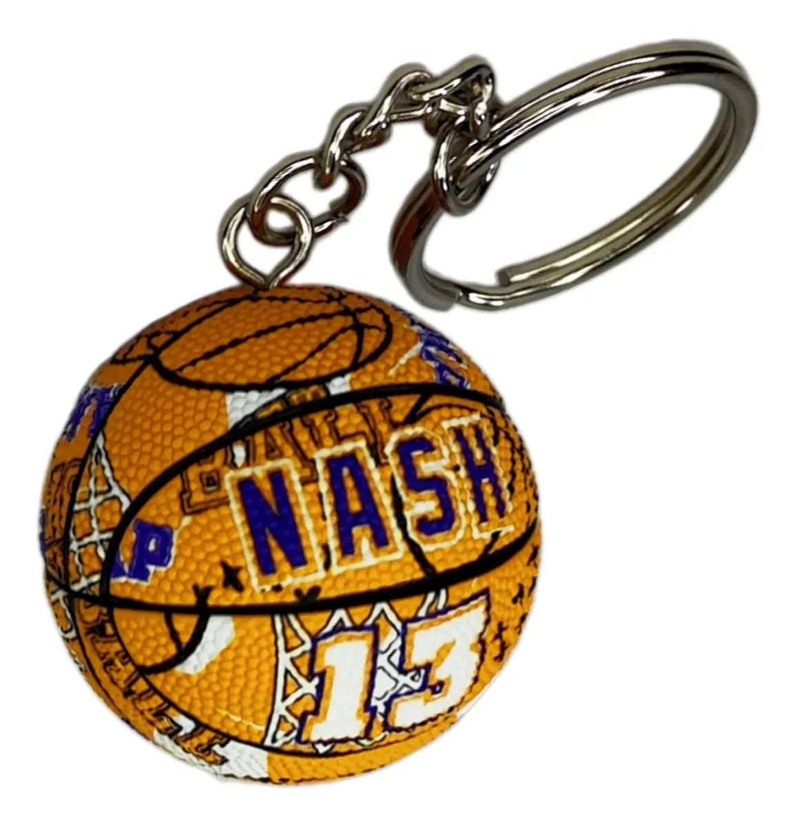 Llavero Pelota Basket - Steve Nash Steve Nash Phoenix Suns - Llavero Pelota de Basketball - Imagen 1