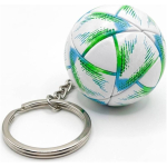 Pelota de Futbol - Llavero Pelota Mundial 2022 "Al Rihla" Verde/Azul