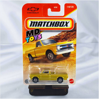 Auto Chevy C10 1968 - Camioneta Chevrolet 110/125 Matchbox 1:64 Mattel