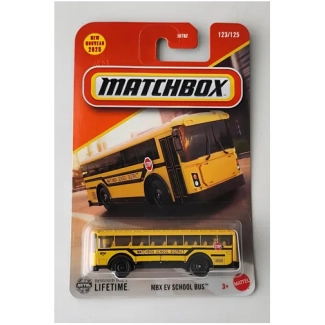 MBX EV School Bus - Autobus MBX 123/125 Matchbox 1:64 Mattel