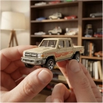 Toyota Land Cruiser 78 2017 - Camioneta 109/125 Matchbox 1:64 Mattel - Imagen 2