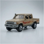 Toyota Land Cruiser 78 2017 - Camioneta 109/125 Matchbox 1:64 Mattel - Imagen 3