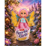 Muñeca Hada Sparkle Girlz 12cm - Fairy Princess Rosado/Celeste