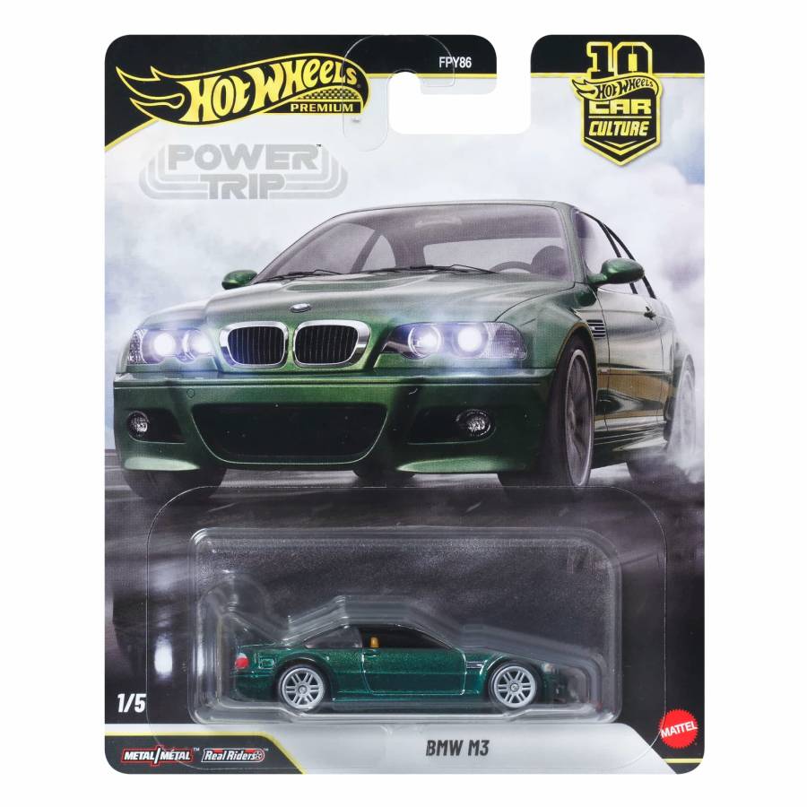 BMW_M3_Hotwheels_Car_Culture BMW M3 - Hotwheels Premium Car Culture: Power Trip 1/5 - Imagen 1