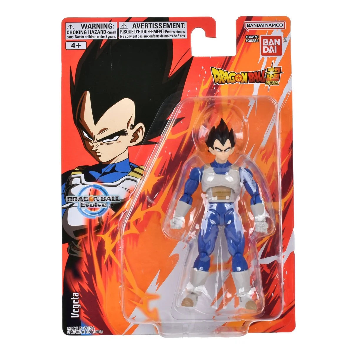 Figura DB 13cm - Vegeta Vegeta - Figura Dragon Ball 13cm Articulado Bandai - Imagen 1