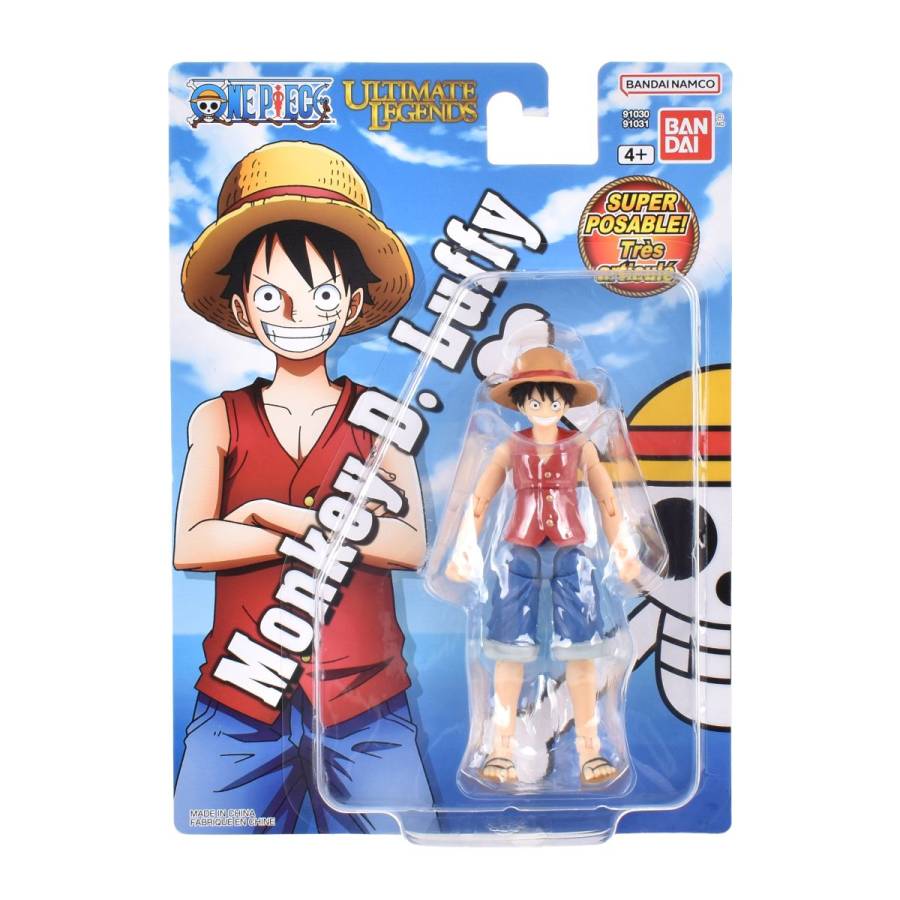 Figura One Piece 13cm - Monkey D Luffy Monkey D Luffy - Figura One Piece 13cm Articulado Bandai - Imagen 1